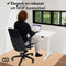 Infinity Goods Zit Sta Bureau - Elektrisch Verstelbaar - 140 x 60 CM - Wit