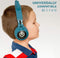 PowerLocus Buddy - Draadloze On-Ear Koptelefoon - 85dB Gehoorbescherming met Micro SD slot - Blauw