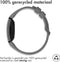 iMoshion Bandje Geschikt voor Fitbit Ace 2 - iMoshion Siliconen band gekleurde gesp - Grijs