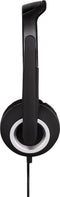 Hama Essential HS 300 - PC-headset - On-ear - Flexibele microfoon - Zilver/Zwart