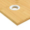 Bureaublad 100x50x1,5 cm bamboe