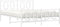 vidaXL - Bedframe - met - hoofd- - en - voeteneinde - metaal - wit - 160x200 - cm
