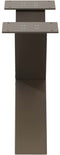 vidaXL - Salontafelpoten - 2 - st - X-vormig - 50x(30-31) - cm - staal - naturel