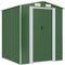 vidaXL - Tuinschuur - 192x191x223 - cm - gegalvaniseerd - staal - groen