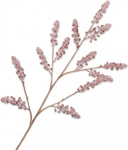 Silk-ka Kunstbloem-Zijden Bloem Distel Tak Roze 116 cm