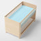 Onderlaken HappyFriday BASIC KIDS Blauw 60 x 120 x 14 cm