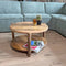 Old Inn - Mango salontafel naturel rond 75 cm