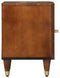 vidaXL - Nachtt - kastje - 40x33x46 - cm - Massief - Hout - Mango