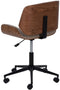 Bureaustoel Bruin Zwart Beige 54 x 61 x 88 cm design