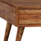 vidaXL - Salontafel - met - bewerkte - lade - 100x50x40 - cm - massief - hout