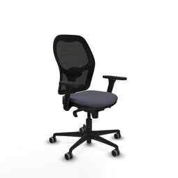 Jorquera Piqueras y Crespo 3D036G0 - Bureaustoel - Hoogteverstelbaar met armleuning - Donker grijs