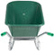 vidaXL - Kruiwagen - 90 - L - 150 - kg - gegalvaniseerd - staal - en - kunststof - groen