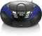 Lenco SCD-37 - Draagbare Radio/CD-speler - FM Radio USB - Blauw