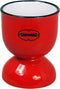 CABANAZ - eierdop, keramiek, EGG CUP, rood