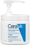 CeraVe Hydraterende Crème - voor Droge tot Zeer Droge Huid - met 3 Essentiële Ceramiden - 454ml