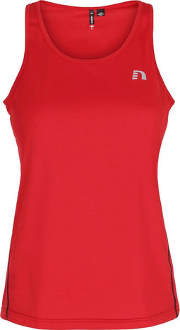 Newline Base Coolskin Singlet 13673-43 - Sporttop - Lichtgewicht met vochtregulatie - Rood (M)