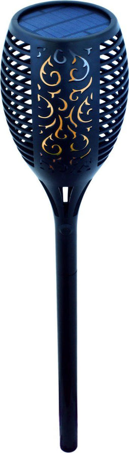 POWERplus Dragon Hoge Kwaliteit Realistisch Vlam Effect 96 LED Solar Tuin Verlichting | Tuinlamp op zonne energie | Tuinverlichting staande lamp