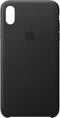 Apple MRWT2ZM/A - Lederen Hoesje - Geschikt voor Draadloos Opladen - Zwart