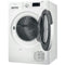 WHIRLPOOL FFTM1182NL - Warmtepompdroger - 8 Kg - Freshcare+ - Woolmark Blue