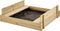 TP Toys Houten Zandbak - Met Deksel en Zitbankjes - FSC-gecertificeerd Hout - Kleur Naturel