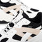 POSH by Poelman GIGI - Dames sneakers - Chunky zool 7 cm - Zwart/beige