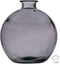 Vaas Grijs Gerecycled glas 16 x 16 x 18 cm