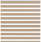 vidaXL - Zebra - Blind - 140x150 - cm - stofbreedte - 135,9 - cm - polyester - zandbruin