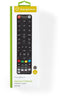 Nedis TVRC2140BK - Universele afstandsbediening - Voorgeprogrammeerd voor 4 apparaten
