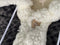 Linnick Flanel Fleece Deken + Hoodie met Capuchon Snake - black/antraciet - 140x200cm - 130x180cm - Plaid