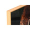 Schilderij Home ESPRIT Zwart Gouden Afrikaanse 80 x 3,5 x 80 cm (2 Stuks)