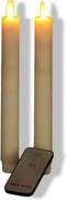 Anna's Collection LED Dinerkaarsen - 23 cm - afstandsbediening - ivoor (2 stuks)