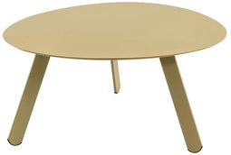 LES Tiki - Bijzettafel - Ovaal 74x60x35,5 cm - groen/beige