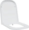 vidaXL - Snelle - Afneembare - Toiletbril - met - Zachte - Sluiting - Duroplast - Wit