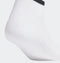 adidas Sportswear 3-Stripes - Korte Sokken - Laag model - Wit (3 paar)