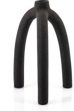 By-Boo Kaarsenhouder Twig Large - Zwart