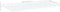 vidaXL - Wandschappen - 4 - st - 80x40x1,5 - cm - bewerkt - hout - wit