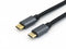 Equip 128353 - USB 3.2 Gen 2 C naar C Kabel - 0,5m PD100W 4K/60Hz 10Gbps Zwart