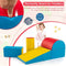 Coast 5-delige Foam Bouwstenen Set - Montessori - Motorische Vaardigheden - Blauw Geel Rood