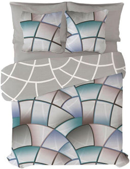 Noorse hoes Pierre Cardin Lucas Grijs 144 Draden 240 x 230 cm