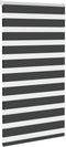 vidaXL - Zebra - rolgordijn - 75x100 - cm - stofbreedte - 70,9 - cm - zwart