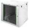 Assmann DN-19 12U-6/6-EC - Wandkast 19 inch - Veiligheidsdeur van glas - Grijs (RAL 7035)
