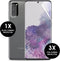 iMoshion Screenprotector Geschikt voor Samsung Galaxy S20 Inclusief Camera Lens protector - iMoshion Screenprotector Folie 3 Pack + Camera Protector Glas