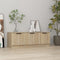 vidaXL - Tv-meubel - 102x35x36,5 - cm - bewerkt - hout - sonoma - eikenkleurig