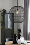 Light & Living Hanglamp Mirana - Zwart - Ø55cm - Modern - Hanglampen Eetkamer, Slaapkamer, Woonkamer