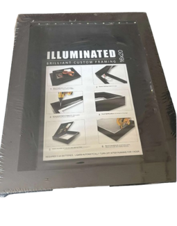 VDD Verlichte Shadow Box Fotolijst - 16x20 inch - LED Verlichting - Zwart