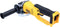 DeWalt DCG412N - Haakse Slijper - 7000 tpm - 125 mm schijfdiameter - 18V (zonder accu)