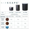 Planetary Design - Airscape® Classic 500gr - Vacuümdeksel - Mat Zwart