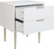 Nachtkastje met 2 lades SOHO Wit
