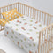 Happy Friday Sheet set 2 pieces World trip 120x180 cm (Cot bed) Multicolor