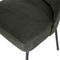 BePureHome Vogue Eetkamerstoel - Fluweel - Donker Groen - 83x50x57